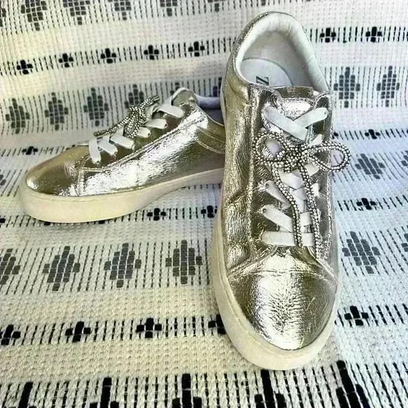 Zara Shoes - Silver Women's Sneakers